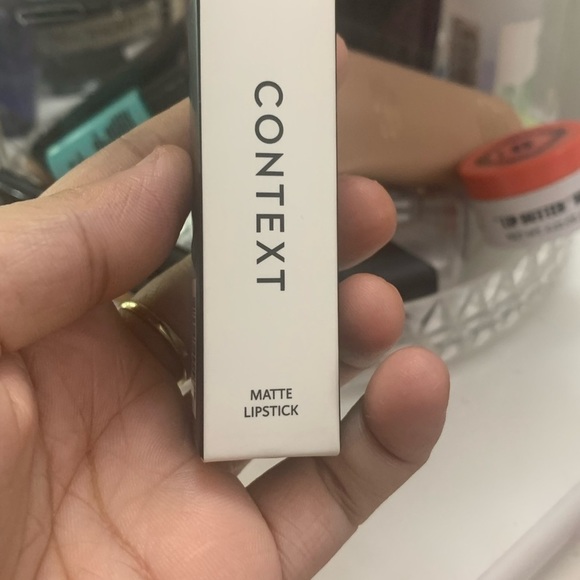 NIB Context lipstick matte lipstick shade tears are falling - Picture 3 of 7